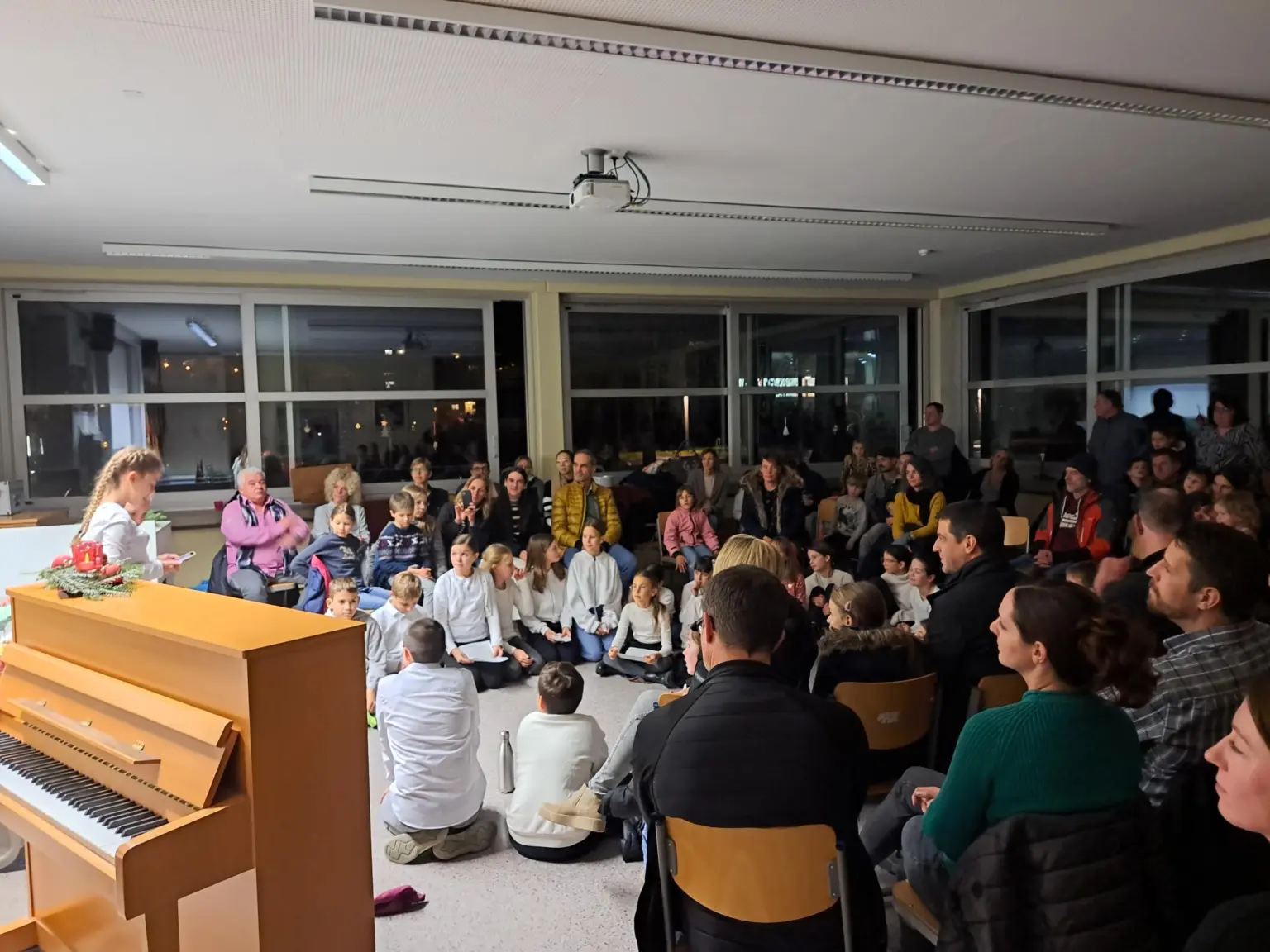 Adevntsfeier St Landolin Schule Ettenheim