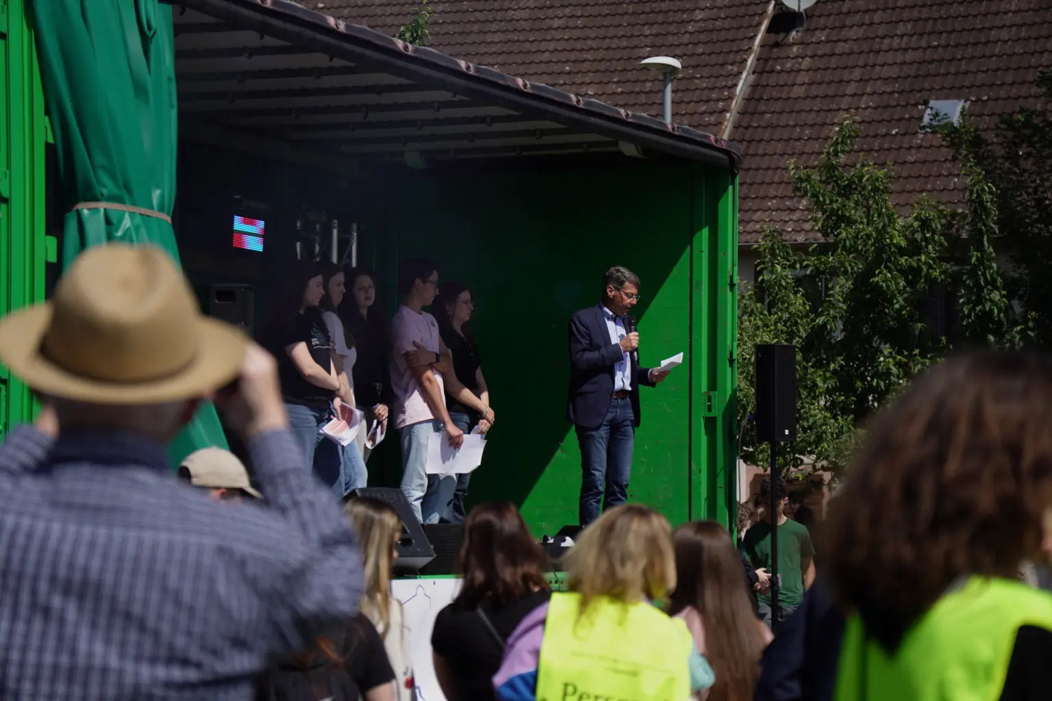 St. Landolin Kundgebung Ansprache