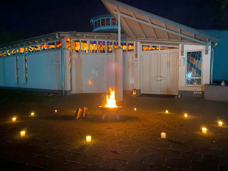 St. Landolin Schule Kapellennacht Feuer
