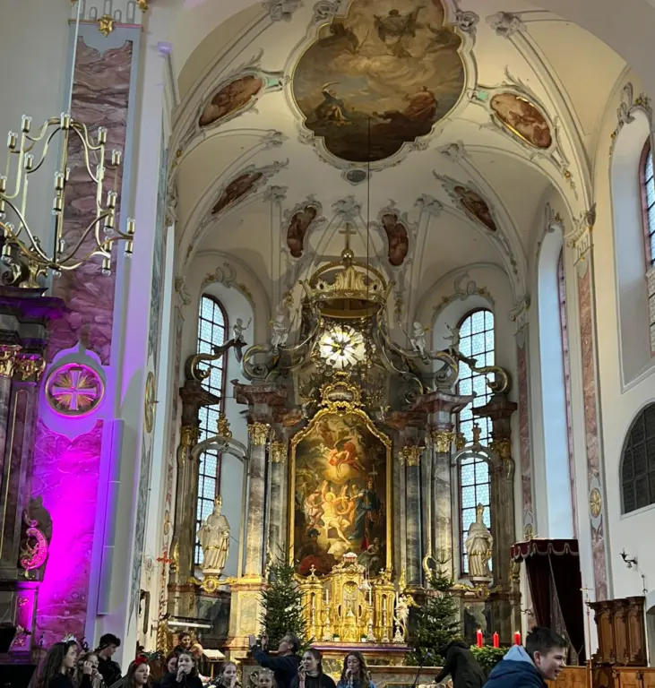 St. Landolin Schule Weihnachtsgottesdienst Kirche