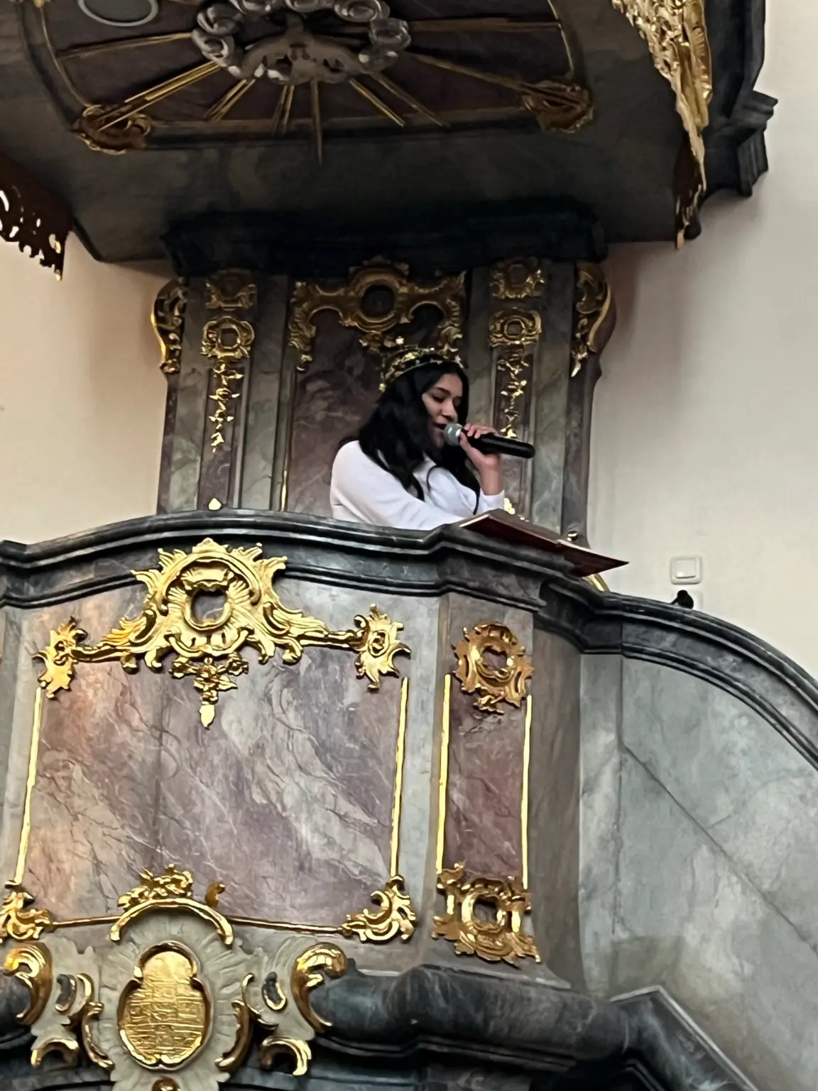 St. Landolin Schule Weihnachtsgottesdienst Lesung