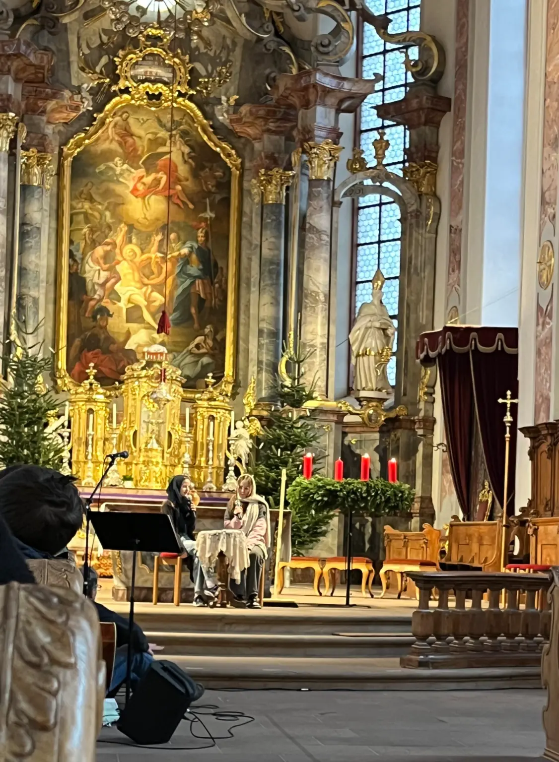 St. Landolin Schule Weihnachtsgottesdienst Spiel