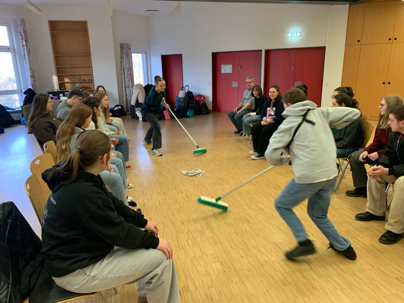 Theaterprobentage Besen