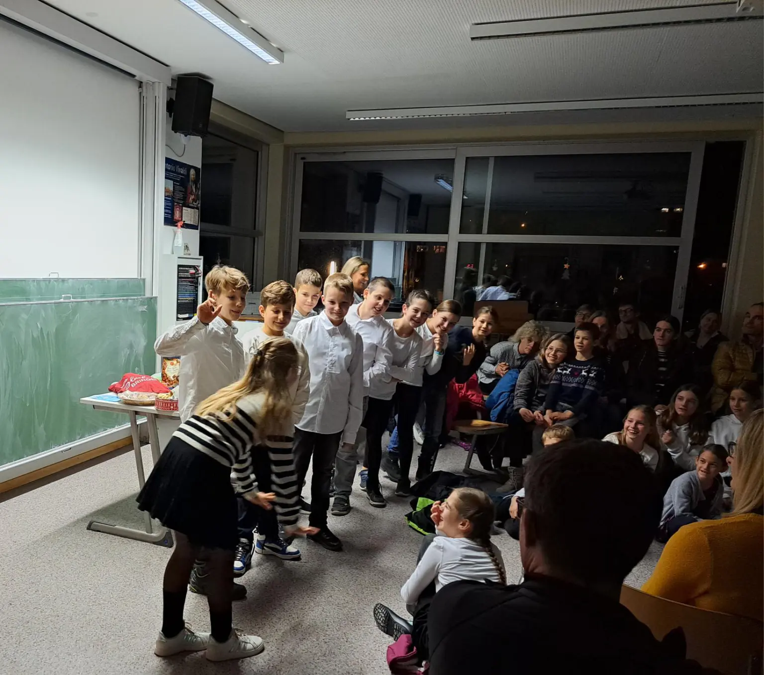 Weihnachtsfeier St Landolin Schule Ettenheim